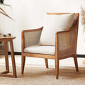 New Chinese Rattan Leisure Armchair
