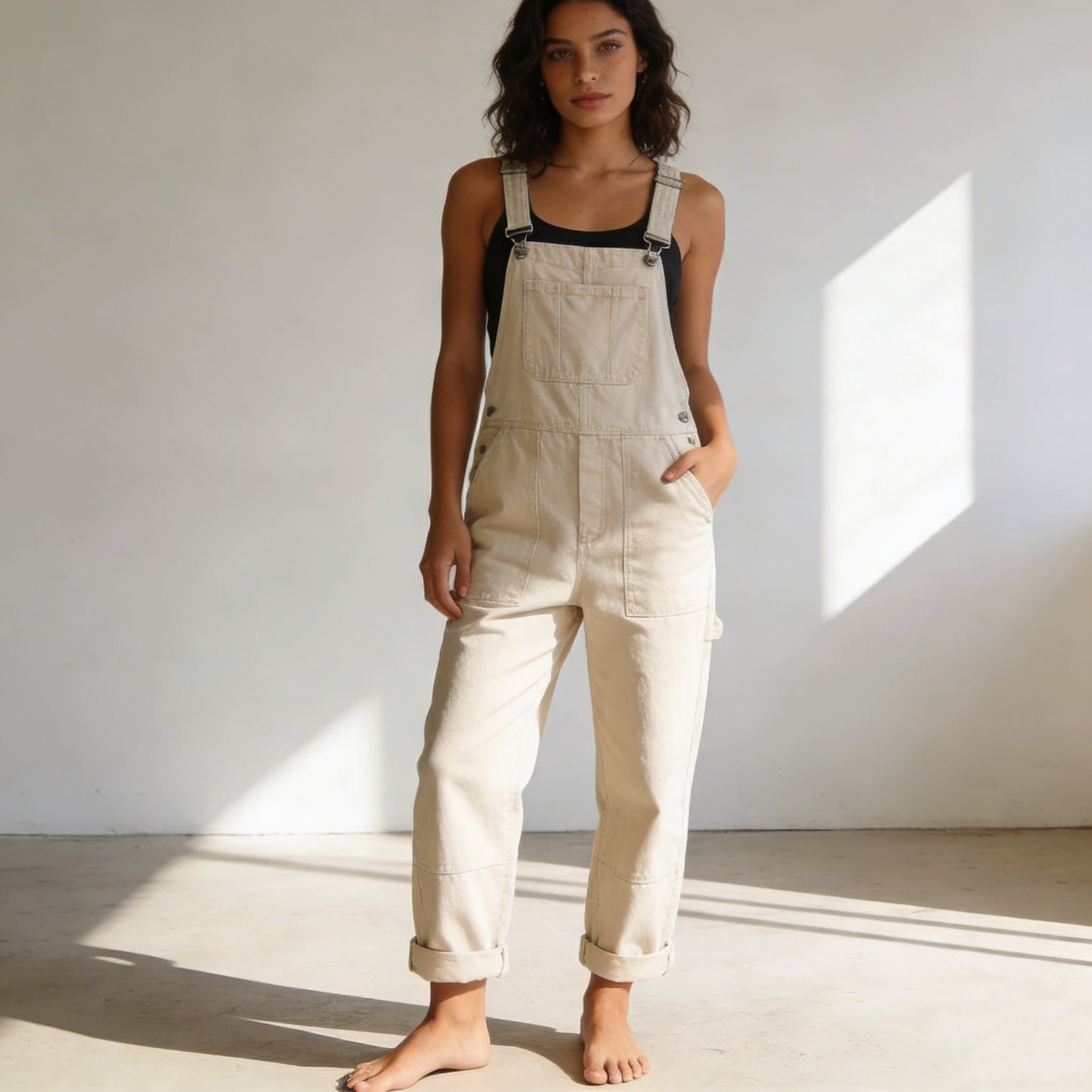 Suspender overalls