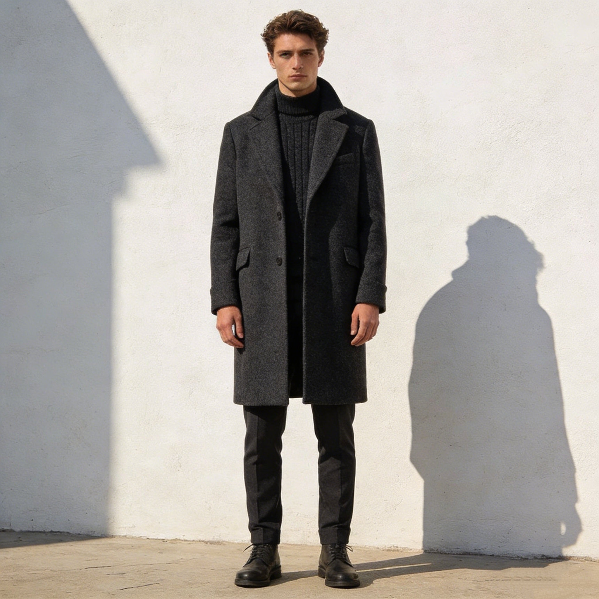 Wool Blend Coat